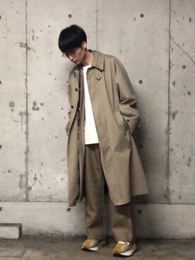 Marni マルニ のスニーカー イエロー系 を使ったメンズ人気ファッションコーディネート Wear