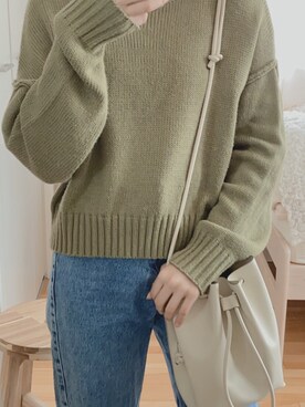 ニット セーターを使った 中学生コーデ の人気ファッションコーディネート Wear