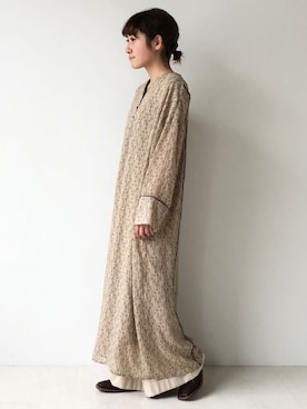 「Bab（バブ）のアイテム（ワンピース/ドレス）」を使った、aykiiさん（レディース・154cm）の冬コーディネート