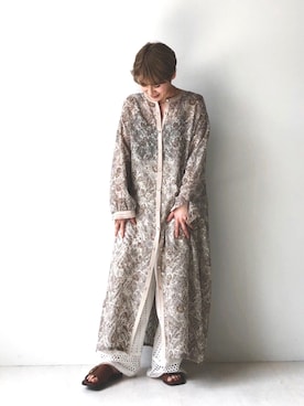 「Bab（バブ）のアイテム（サンダル）」を使った、aykiiさん（レディース・154cm）の春コーディネート