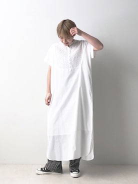 「Bab（バブ）のアイテム（ワンピース/ドレス）」を使った、aykiiさん（レディース・154cm）の春コーディネート