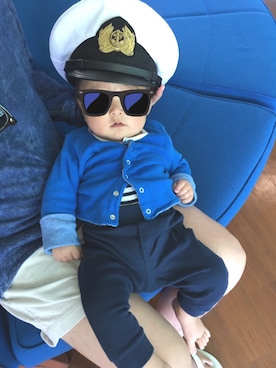 もこさん（キッズ・60cm）の夏コーディネート