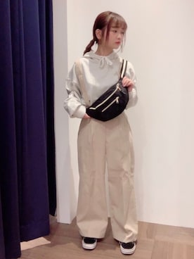 「THESHOPTK」｜Cherryさん（レディース・148cm）の春コーディネート