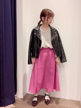 「THESHOPTK」｜Cherryさん（レディース・148cm）の春コーディネート