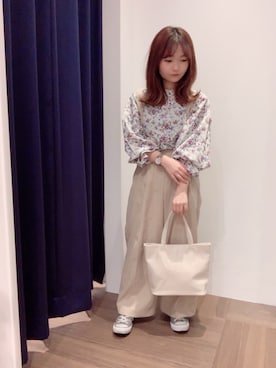 「THESHOPTK」｜Cherryさん（レディース・148cm）の春コーディネート