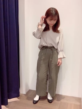 「THESHOPTK」｜Cherryさん（レディース・148cm）の春コーディネート