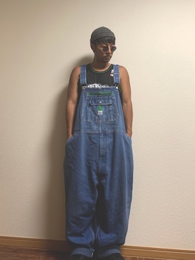 「POLICE（ポリス）のアイテム（サングラス）」を使った、KenBooさん（メンズ・168cm）の夏コーディネート