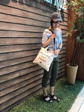 「アクティブ」｜「アイテム（その他）」を使った、hassssyさん（レディース・168cm）の夏コーディネート