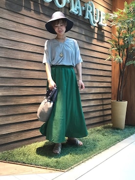 hassssyさん（レディース・168cm）の夏コーディネート