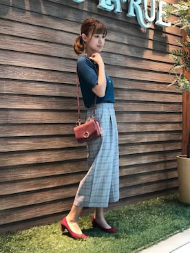 hassssyさん（レディース・168cm）の夏コーディネート