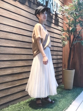「骨格診断」｜「アイテム（その他）」を使った、hassssyさん（レディース・168cm）の夏コーディネート