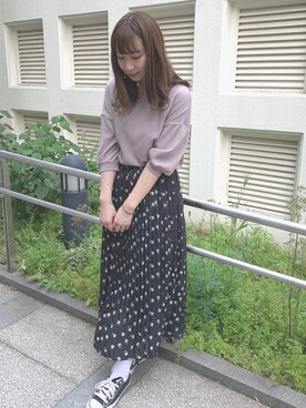 にゃんこさん（レディース・165cm）の春コーディネート