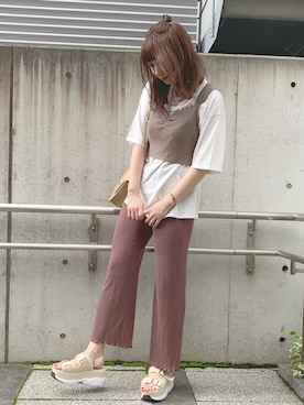 にゃんこさん（レディース・165cm）の夏コーディネート