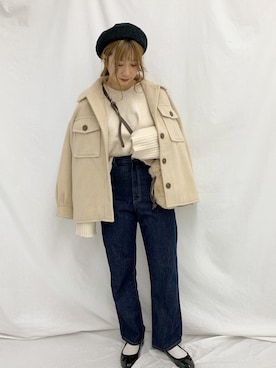 にゃんこさん(レディース・165cm)の冬コーディネート