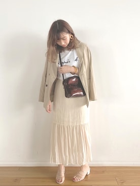 にゃんこさん（レディース・165cm）の夏コーディネート