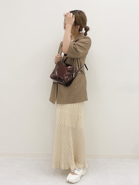 にゃんこさん（レディース・165cm）の夏コーディネート