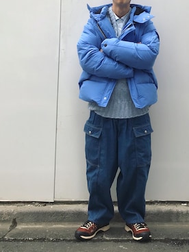 「KIKO KOSTADINOV（キコ コスタディノフ）のアイテム（シューズ）」を使った、中野内孝哉【吾亦紅】さん（メンズ・165cm）の秋コーディネート