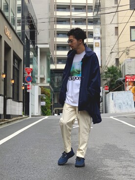 中野内孝哉【吾亦紅】さん（メンズ・165cm）の夏コーディネート