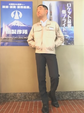 「アイテム（ブルゾン）」を使った、今野浩喜さん（メンズ・171cm・30代）の夏コーディネート