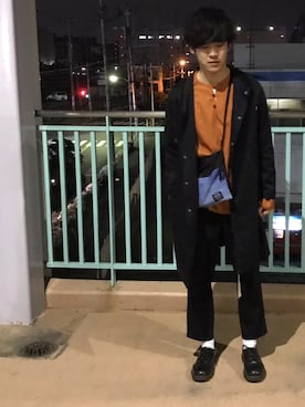 「HARE（ハレ）のアイテム（その他アウター）」を使った、yashimaさん（メンズ・171cm）の春コーディネート