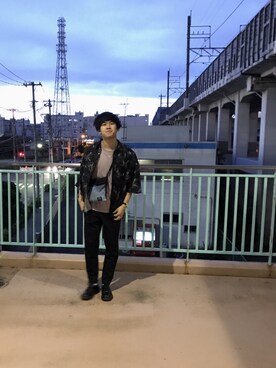 yashimaさん（メンズ・171cm）の夏コーディネート