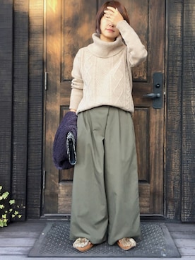 naguさん(レディース・153cm)の冬コーディネート