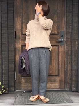 naguさん(レディース・153cm)の冬コーディネート