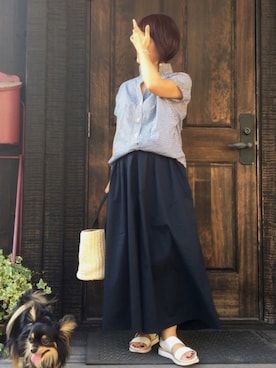 naguさん（レディース・153cm）の夏コーディネート