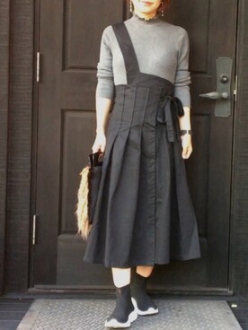 naguさん（レディース・153cm）の秋コーディネート