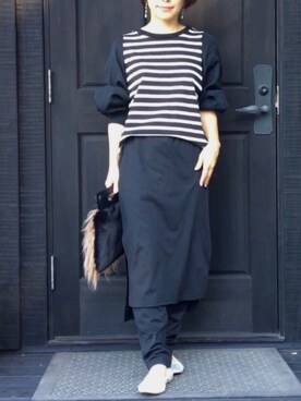 naguさん（レディース・153cm）の秋コーディネート
