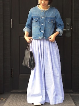 naguさん（レディース・153cm）の春コーディネート