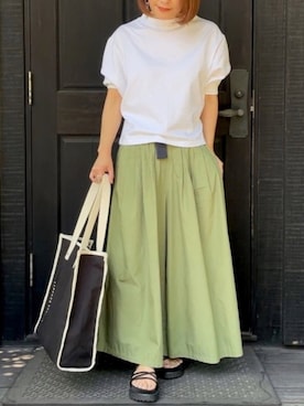 「LUCA（ルカ）のアイテム」を使った、naguさん（レディース・153cm）の春コーディネート