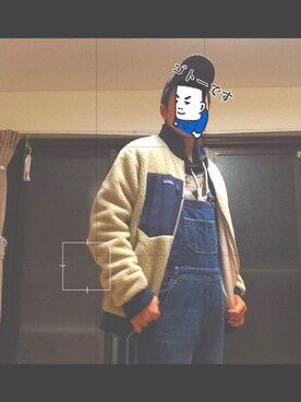 髪型 驚くばかりオーバーオール メンズ ユニクロ