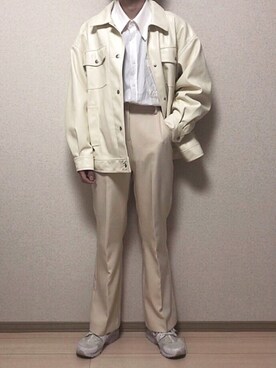 「PAGEBOY（ページボーイ）のアイテム（ジャケット/アウター）」を使った、Haさん（メンズ・168cm）の秋コーディネート