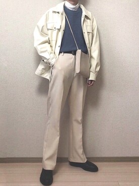 「PAGEBOY（ページボーイ）のアイテム（ジャケット/アウター）」を使った、Haさん（メンズ・168cm）の秋コーディネート