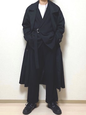 「A.S.M（エーエスエム）のアイテム（ジャケット/アウター）」を使った、Haさん（メンズ・168cm）の冬コーディネート