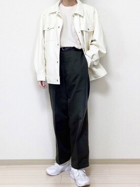 「PAGEBOY（ページボーイ）のアイテム（ジャケット/アウター）」を使った、Haさん（メンズ・168cm）の春コーディネート
