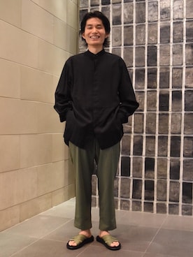 川口　哲平さんのコーディネート