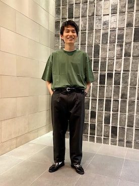 川口　哲平さんのコーディネート