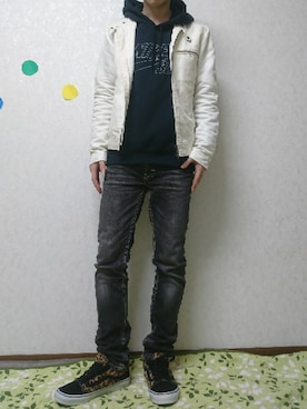 「ポールスミス」｜隼太さん（メンズ・166cm・10代）の秋コーディネート