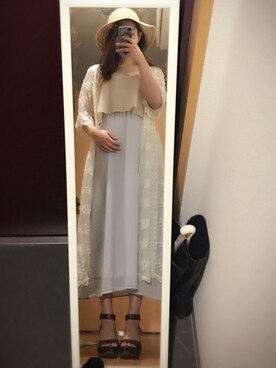 「nﾟ 44（ナンバーヨンジュウヨン）のアイテム」を使った、yuccoさん（レディース・161cm）の夏コーディネート