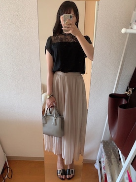 yuccoさん（レディース・161cm）の夏コーディネート