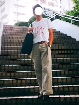 もんぎ たっくとさん（メンズ・177cm）の秋コーディネート