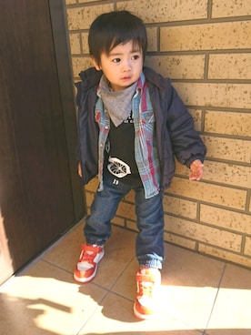 HINAさん(キッズ・80cm)の冬コーディネート