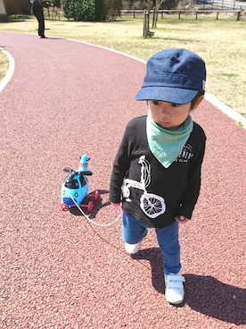 HINAさん(キッズ・90cm)の春コーディネート