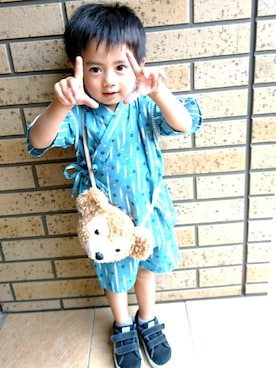 「祭り」｜「アイテム（その他）」を使った、HINAさん（キッズ・90cm）の夏コーディネート