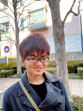 「JOURNAL STANDARD（ジャーナルスタンダード）のアイテム（トップス）」を使った、ありあさん（メンズ・163cm）の冬コーディネート