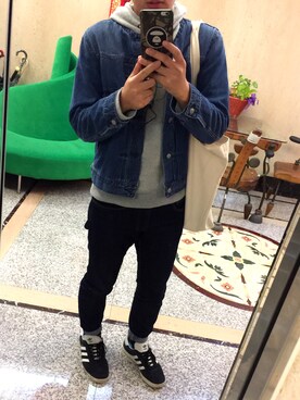 謙さんのコーディネート