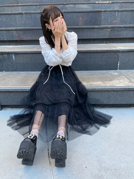 佐藤リサさん（レディース・148cm）の秋コーディネート