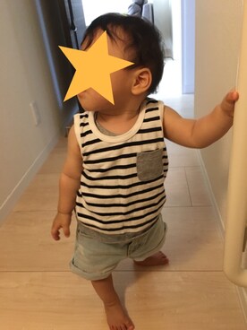 t.i.sさん（キッズ・70cm）の夏コーディネート